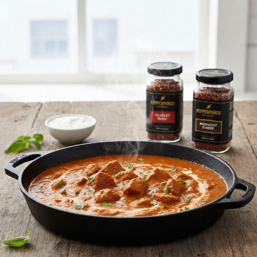Spiced Lamb or Mushroom Curry