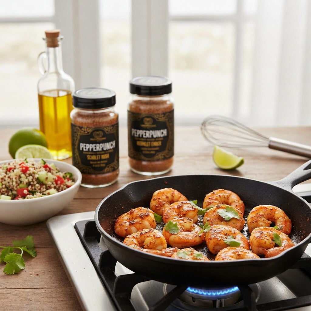 Zesty Citrus-Glazed Shrimp