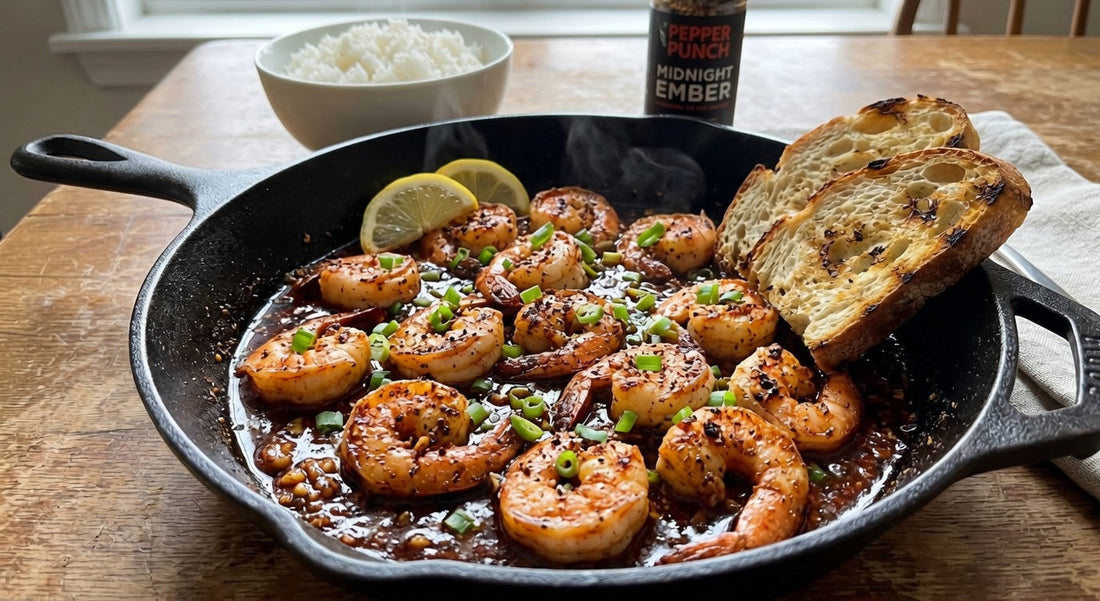 Smoky Garlic Butter Shrimp