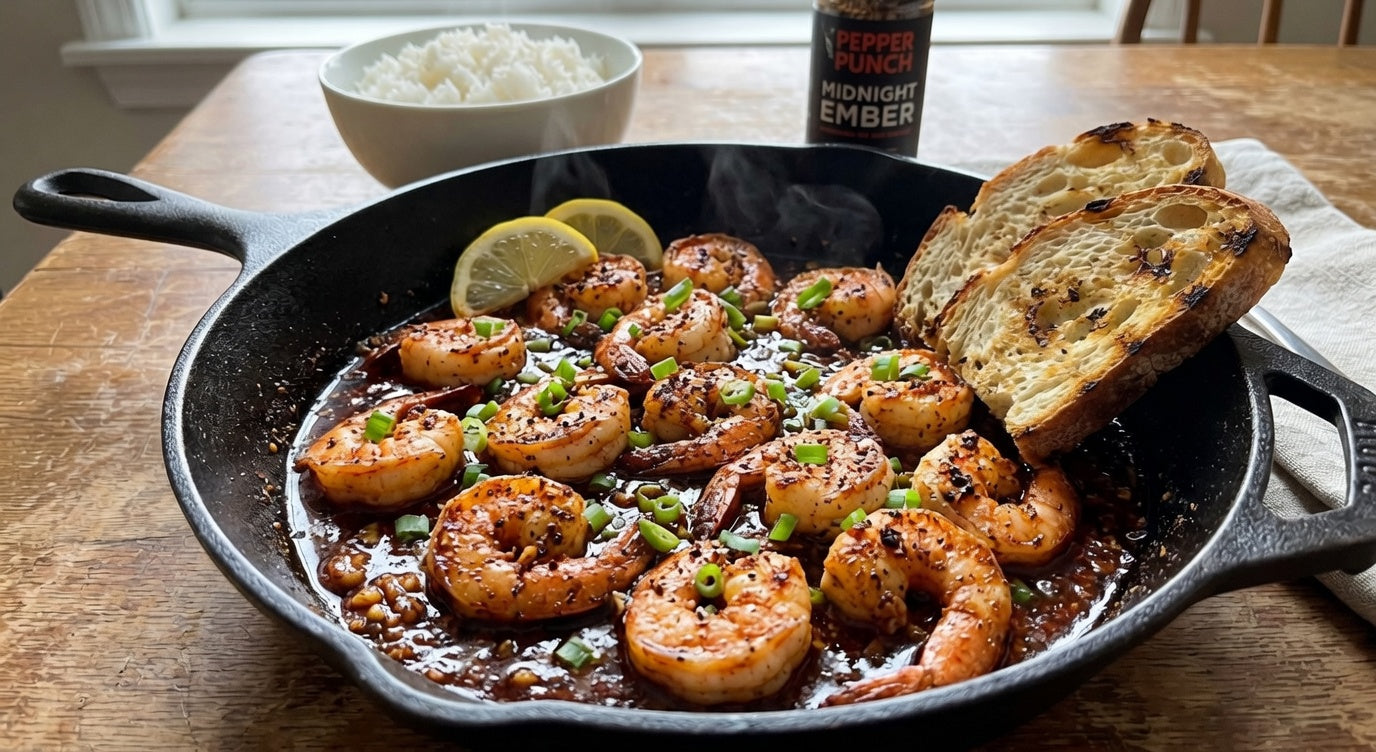 Smoky Garlic Butter Shrimp