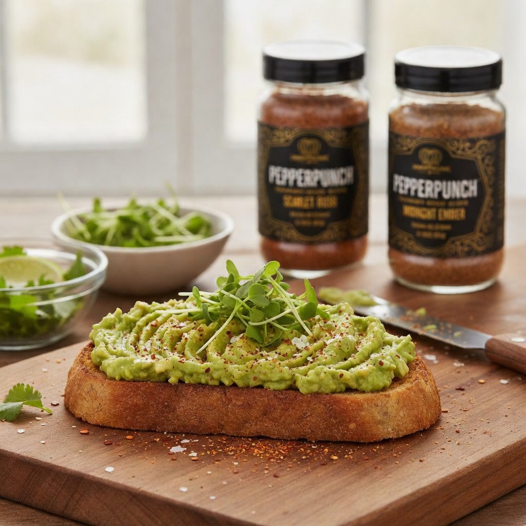 Spicy Citrus Avocado Toast