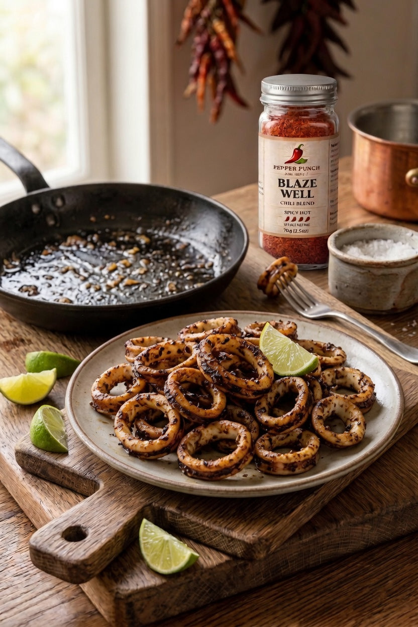 Smoky-Slow Grilled Calamari