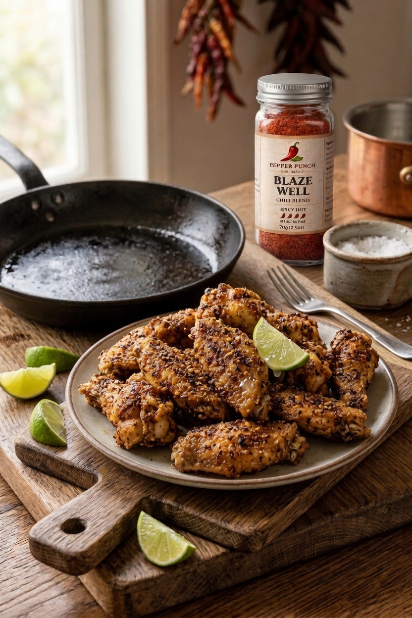 Blazing Citrus Chicken Wings