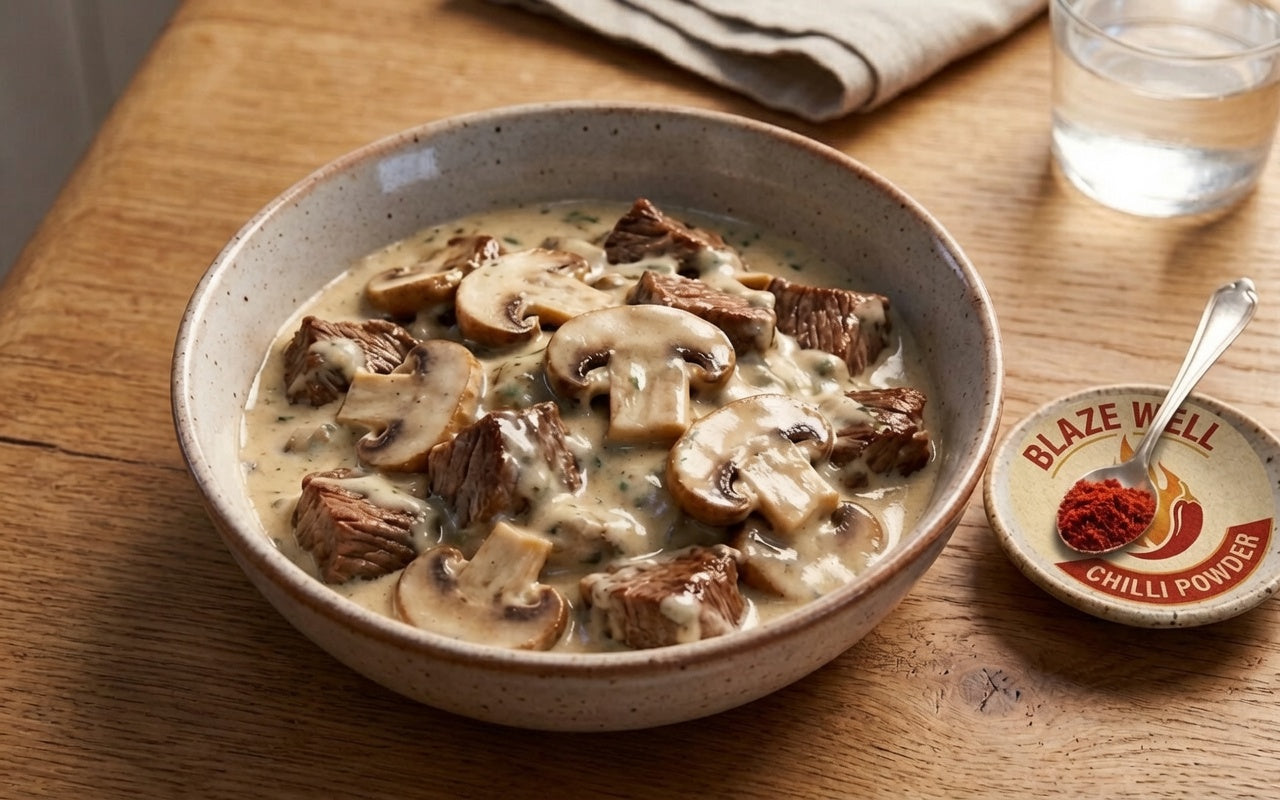 Creamy Beef and Mushroom Stroganoff Bites