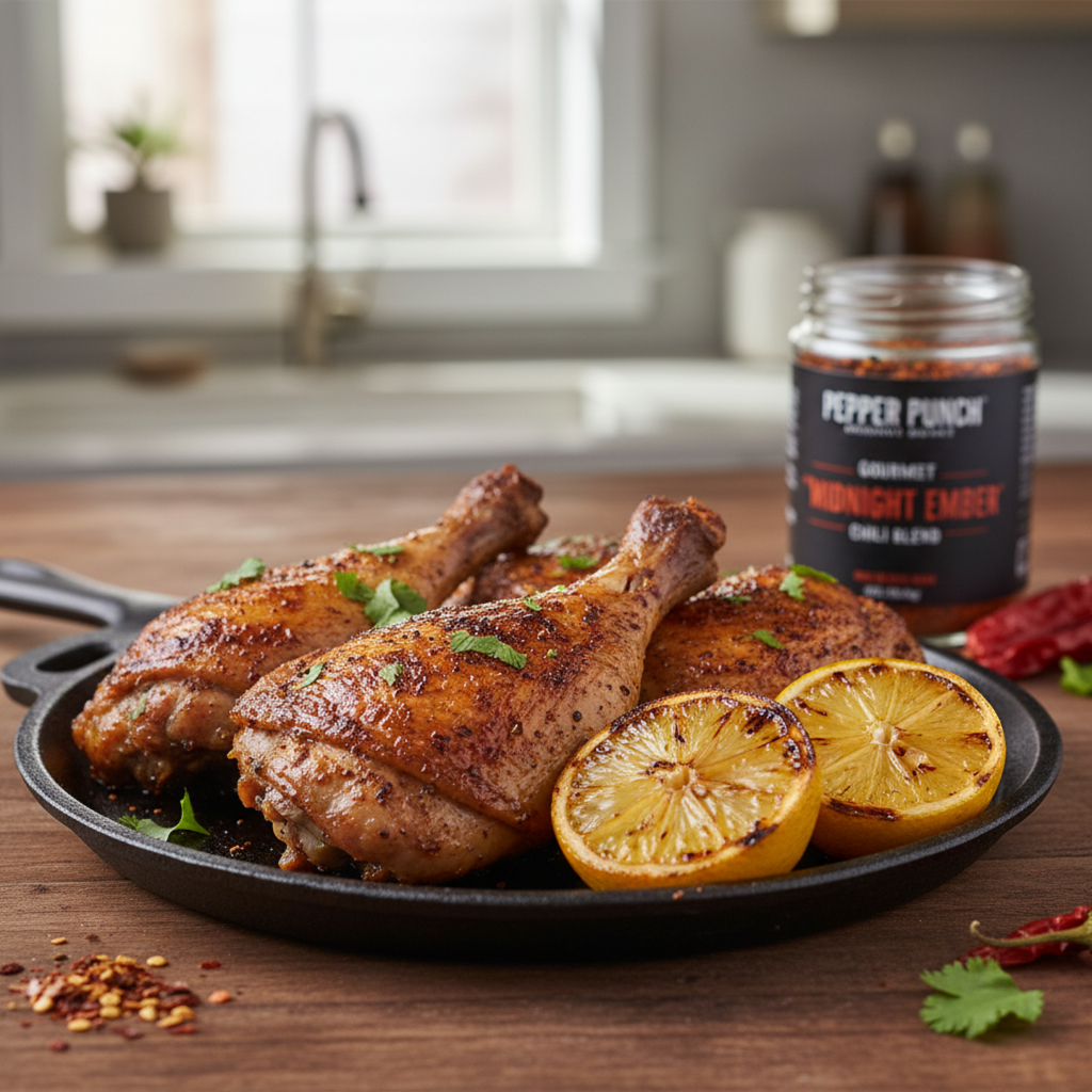 Smoky Ember Roasted Chicken Thighs