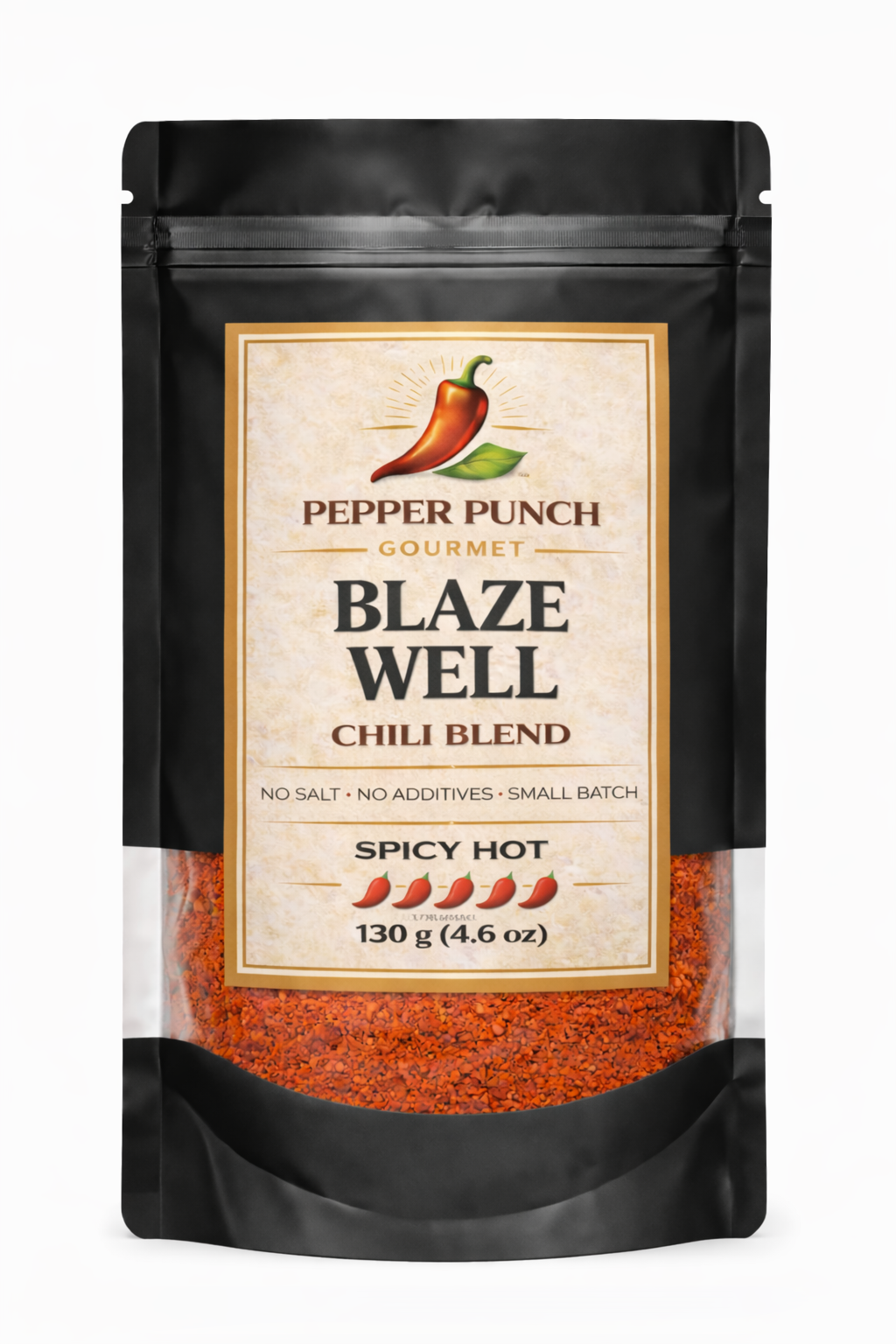 Blaze Well Chilli Blend | Smoky Hot Chili Seasoning-Available in 3 sizes: Shaker, 100g & 130g