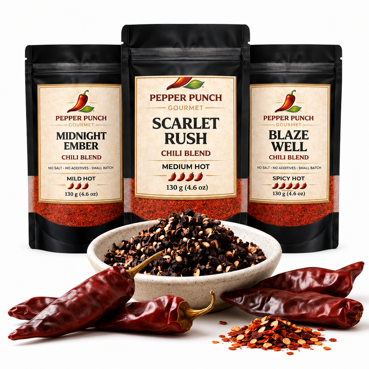Pepper Punch Family Trio